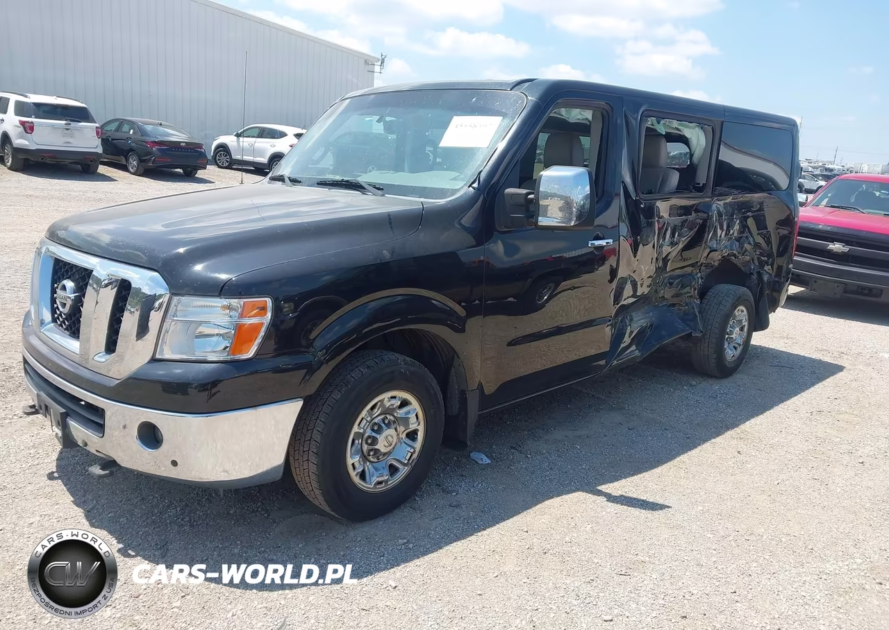 2015 Nissan Nv Passenger Nv3500 Hd Sl V8 VIN:5BZAF0AA4FN850655 - 2