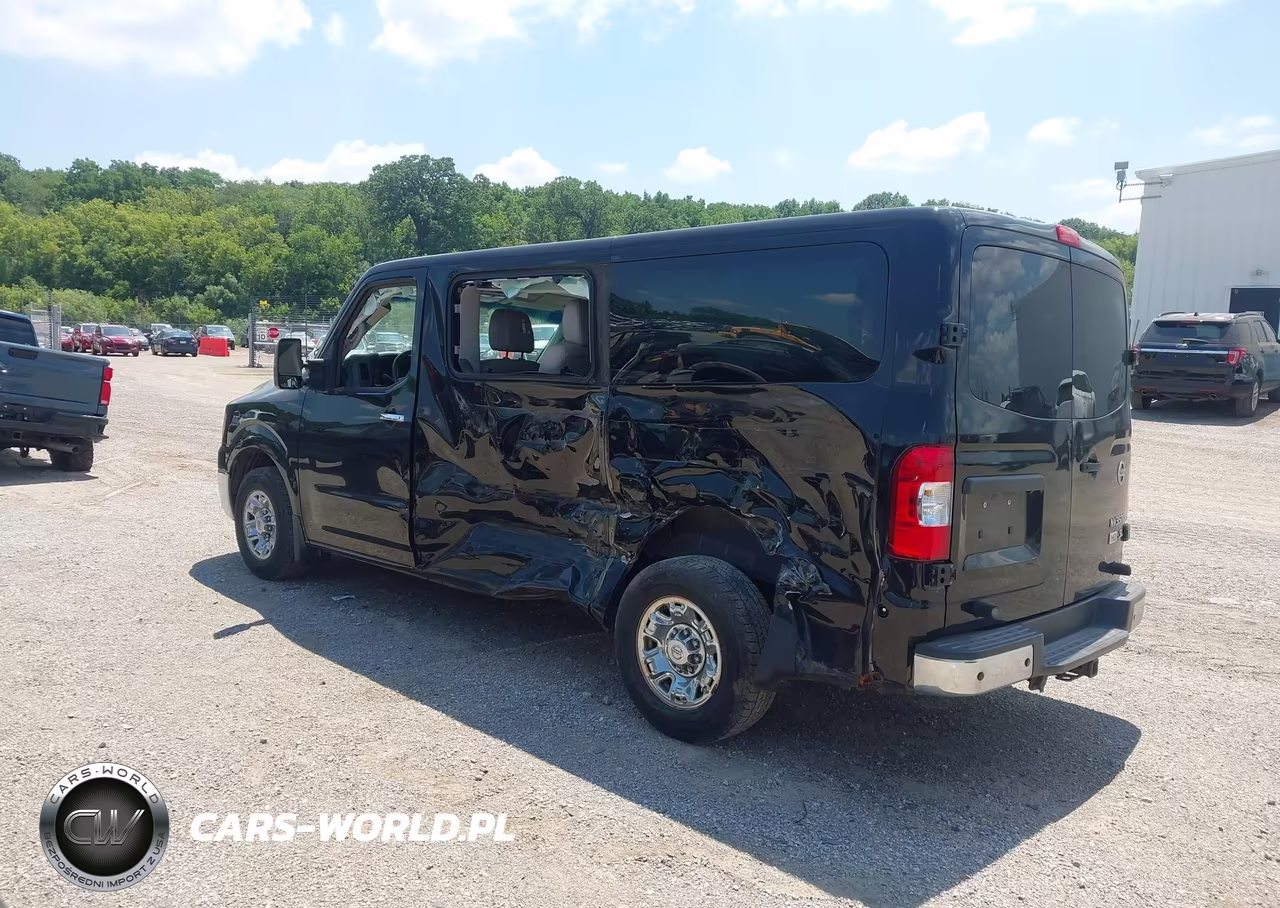 2015 Nissan Nv Passenger Nv3500 Hd Sl V8 VIN:5BZAF0AA4FN850655 - 3