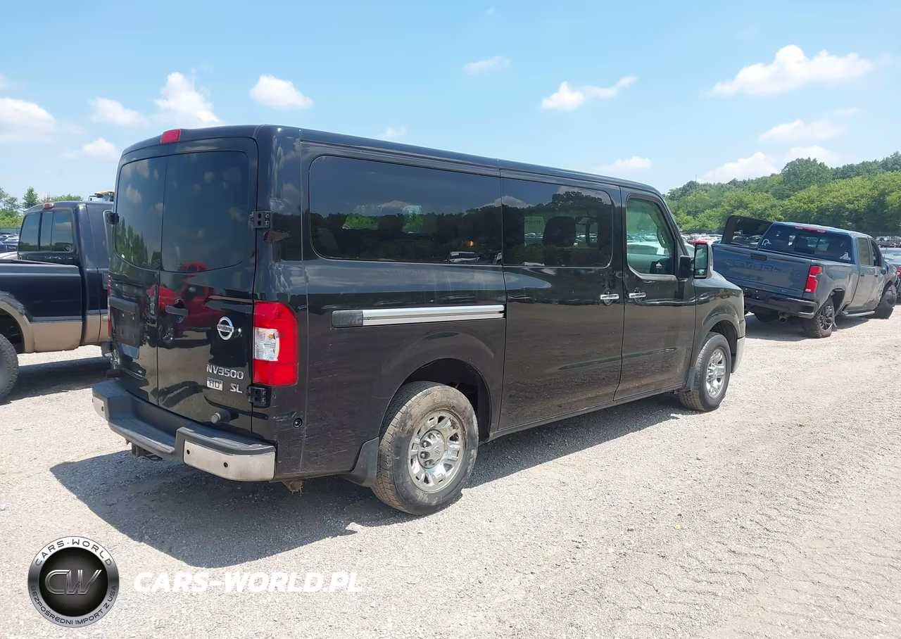 2015 Nissan Nv Passenger Nv3500 Hd Sl V8 VIN:5BZAF0AA4FN850655 - 4