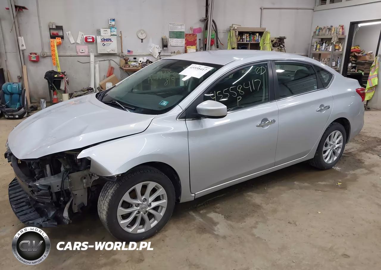 2018 Nissan Sentra Sv VIN:3N1AB7APXJY292222 - 2