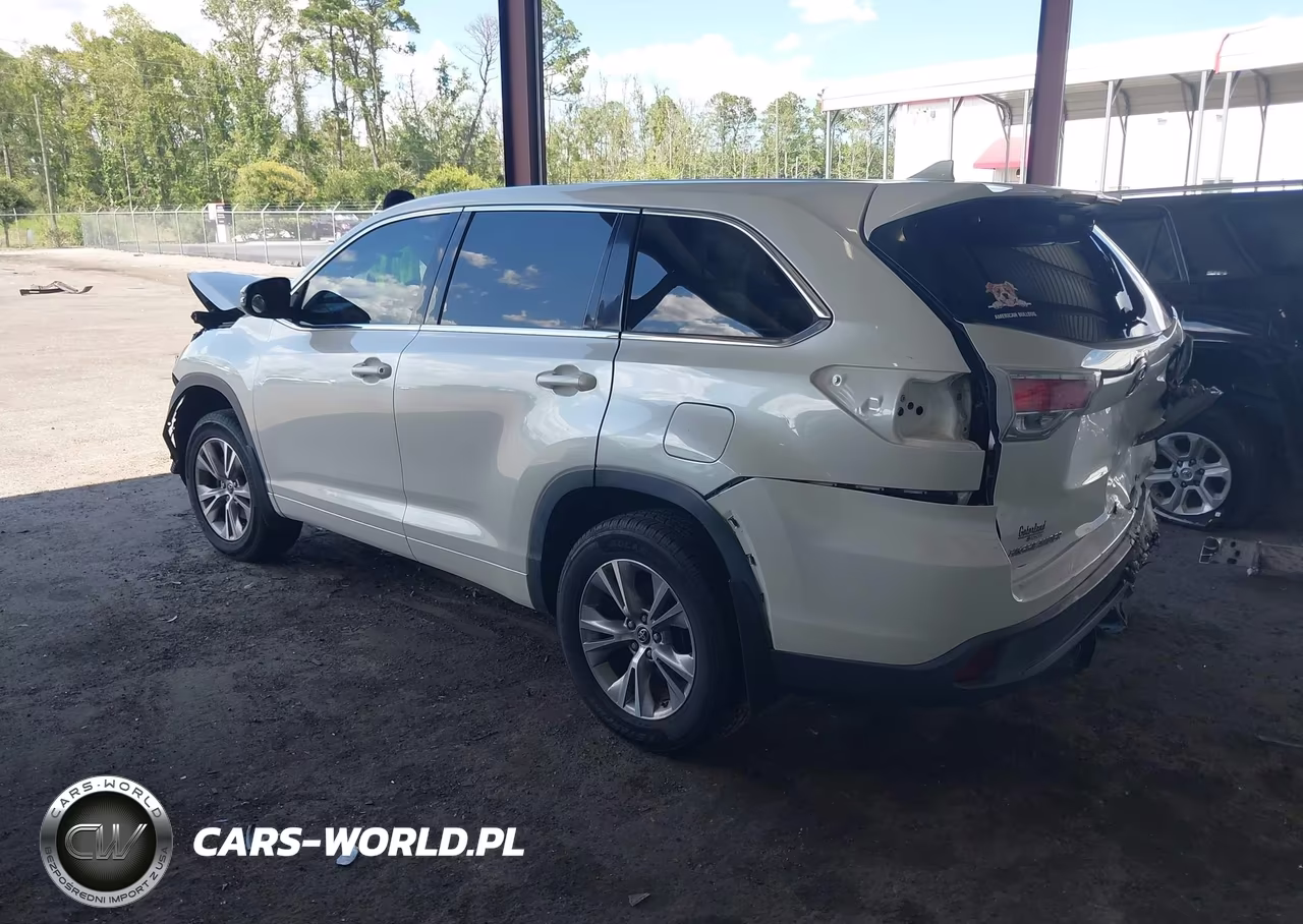 2016 Toyota Highlander Le Plus V6 VIN:5TDZKRFH7GS125121 - 3