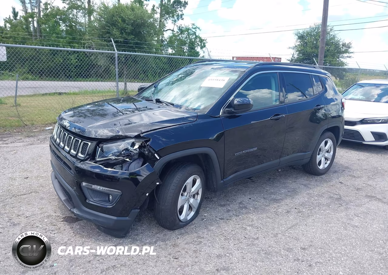 2021 Jeep Compass Latitude 4X4 VIN:3C4NJDBB1MT584555 - 2