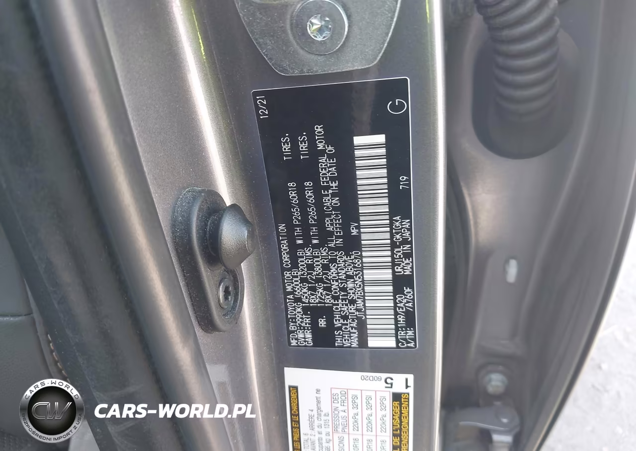 2022 Lexus Gx 460 Premium VIN:JTJAM7BX5N5316870 - 9