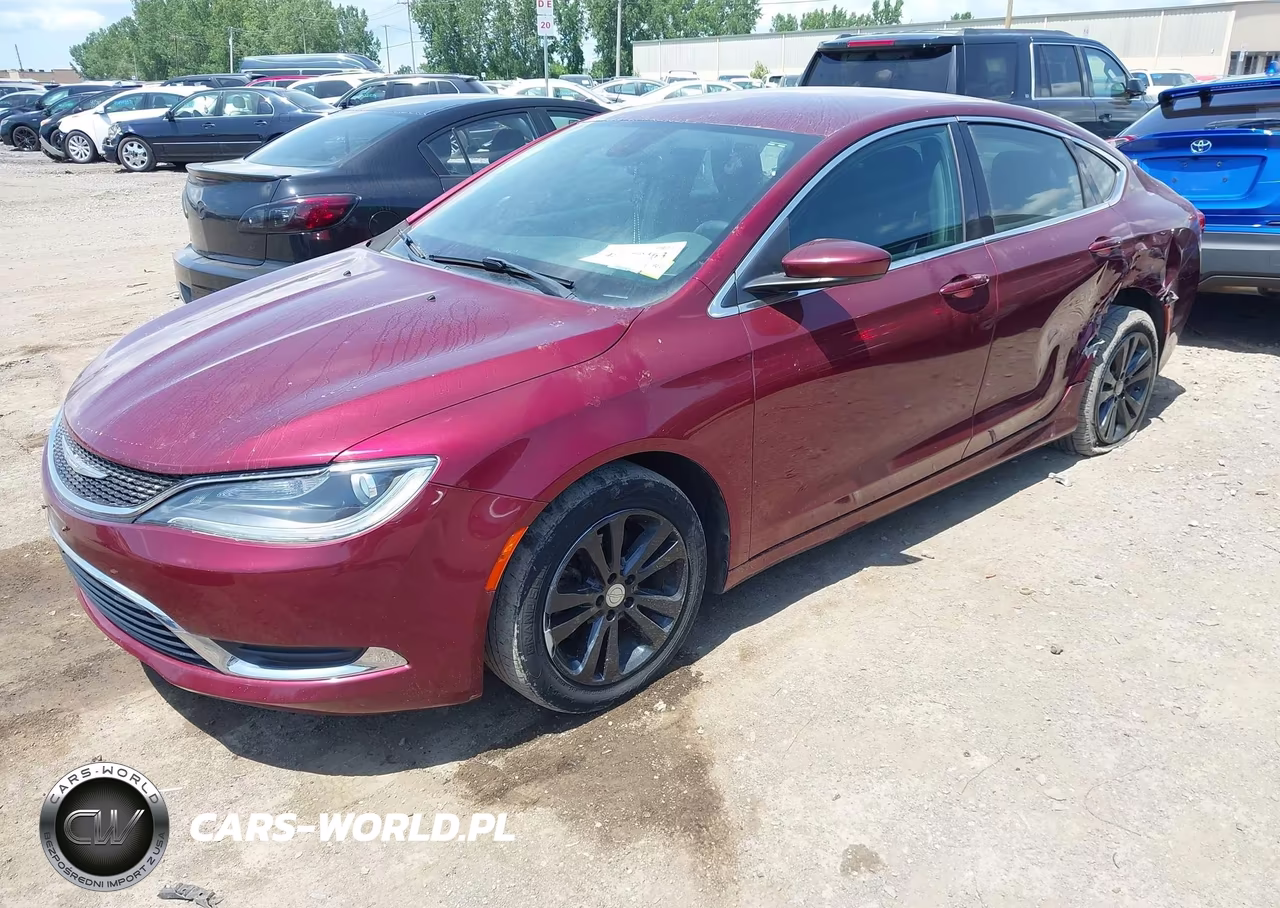 2015 Chrysler 200 Limited VIN:1C3CCCAB1FN722986 - 2