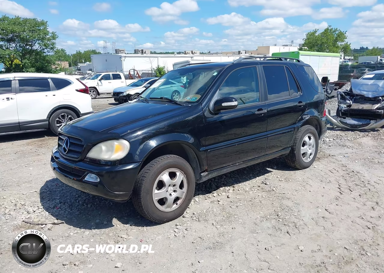 2003 Mercedes-Benz Ml 320 VIN:4JGAB54EX3A372733 - 2
