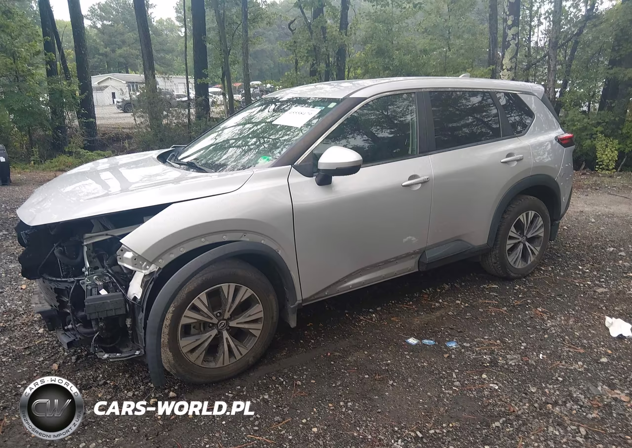 2022 Nissan Rogue Sv Fwd VIN:5N1BT3BA0NC678854 - 2