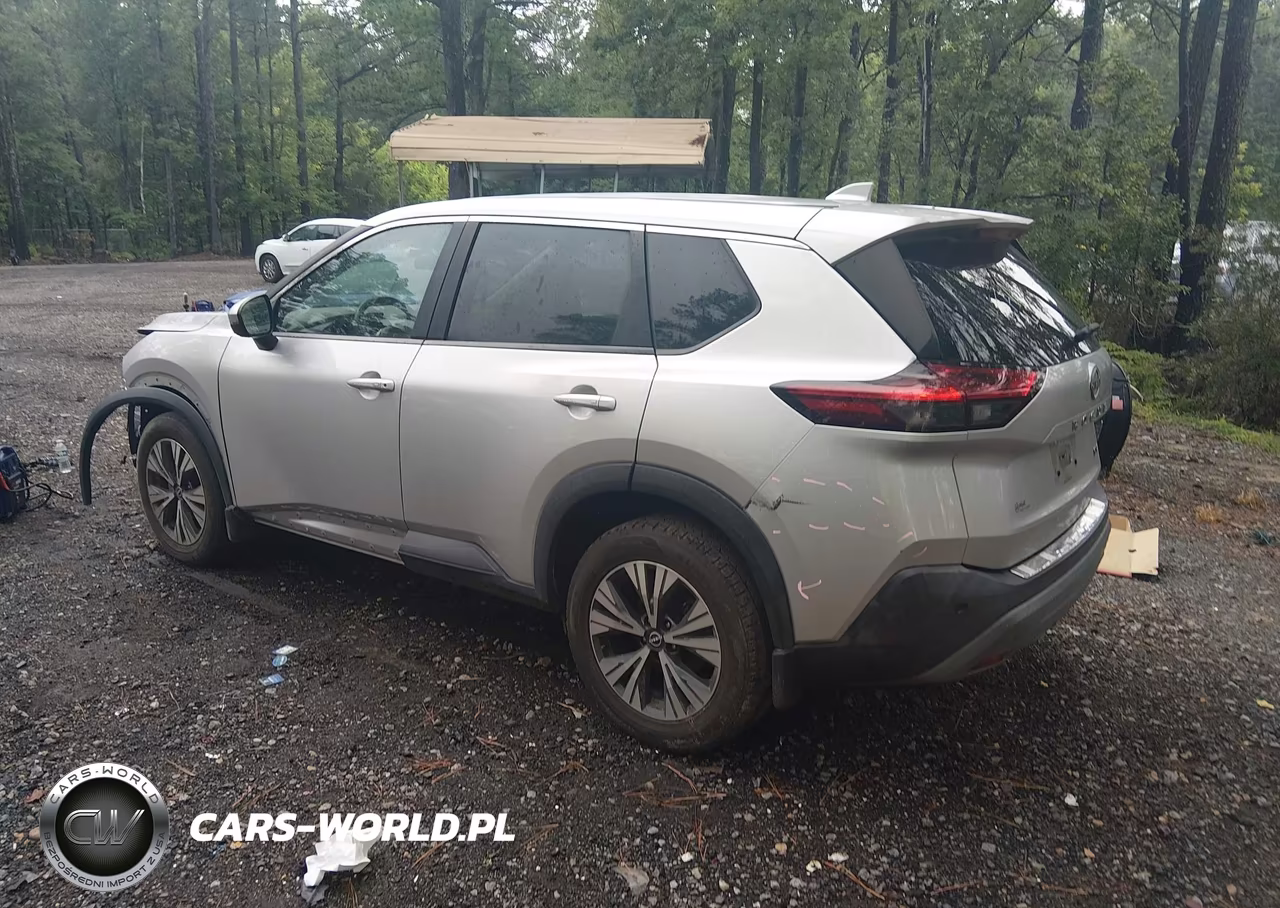 2022 Nissan Rogue Sv Fwd VIN:5N1BT3BA0NC678854 - 3