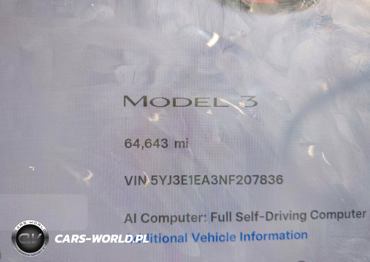 2022 Tesla Model 3 Rear-Wheel Drive VIN:5YJ3E1EA3NF207836 - 14