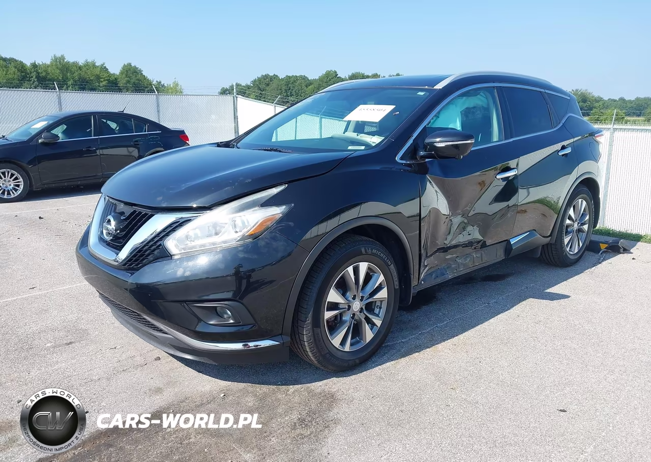 2015 Nissan Murano Sl VIN:5N1AZ2MH8FN204719 - 2
