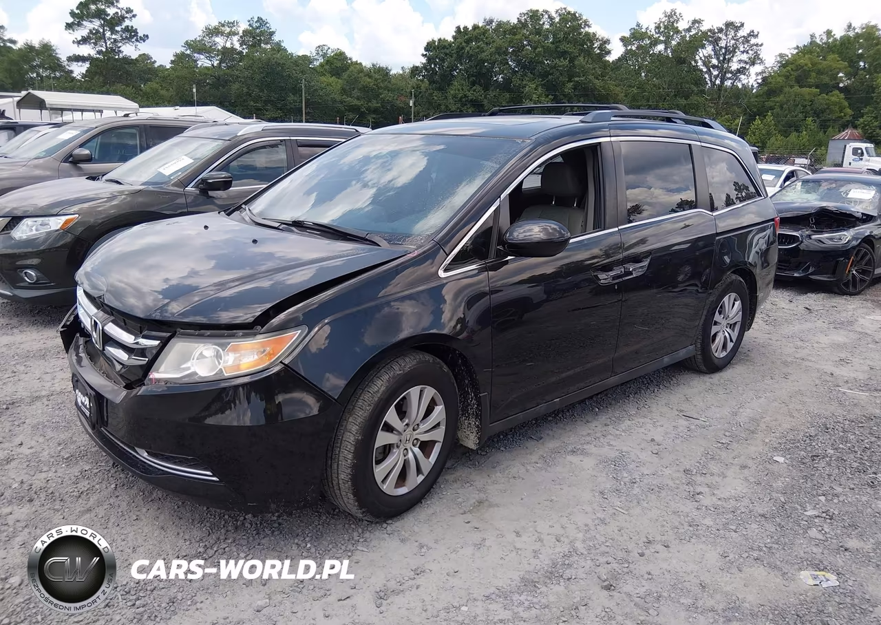 2017 Honda Odyssey Ex-L VIN:5FNRL5H64HB011018 - 2