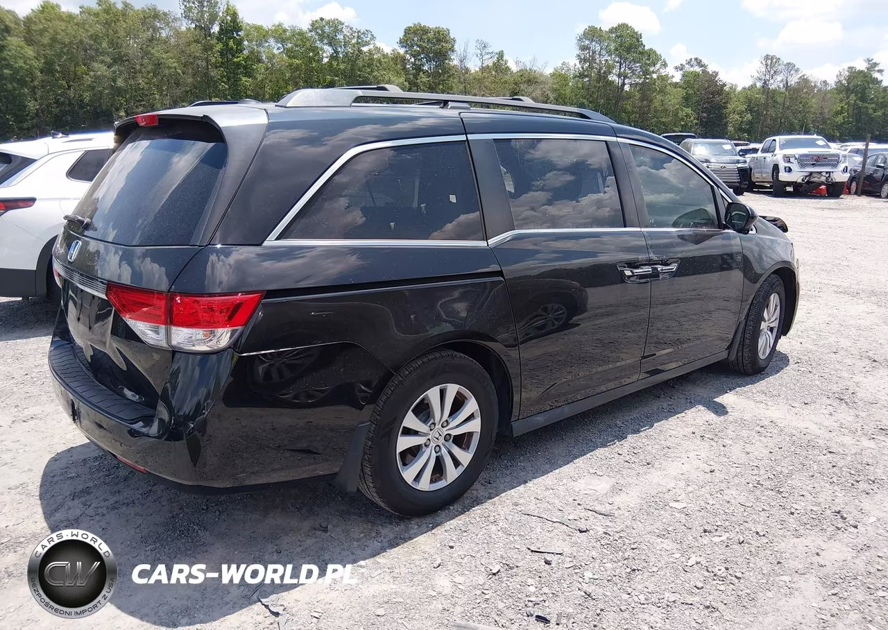2017 Honda Odyssey Ex-L VIN:5FNRL5H64HB011018 - 4