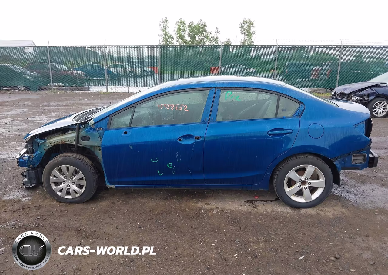 2013 Honda Civic Lx VIN:2HGFB2F5XDH566785 - 14