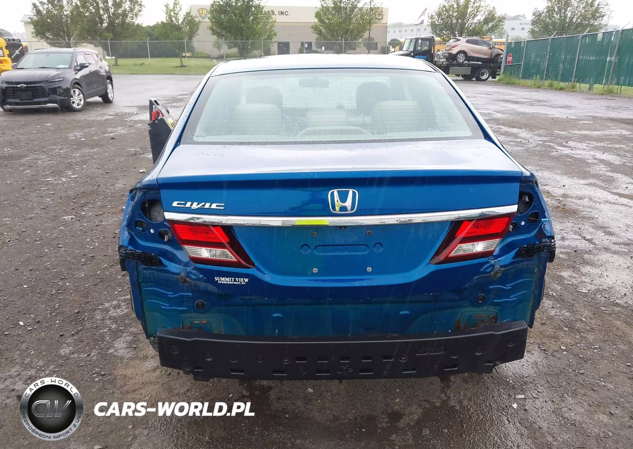 2013 Honda Civic Lx VIN:2HGFB2F5XDH566785 - 16