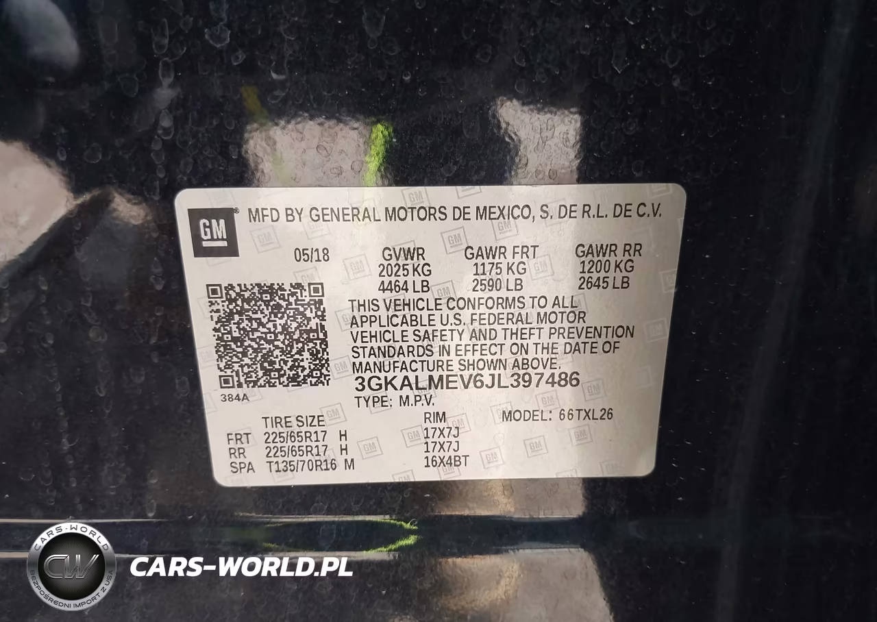 2018 GMC Terrain Sle VIN:3GKALMEV6JL397486 - 9