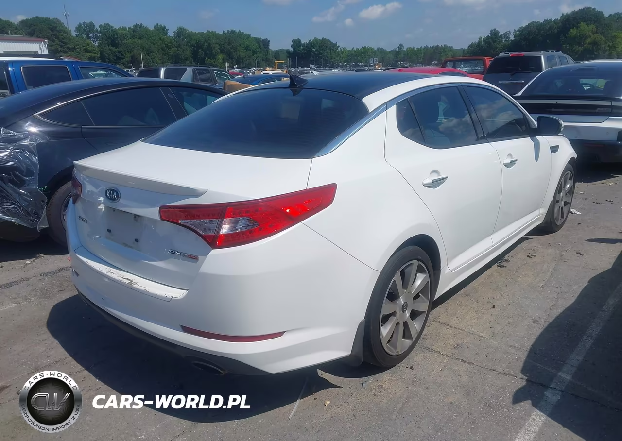 2011 Kia Optima Sx VIN:KNAGR4A60B5090543 - 4
