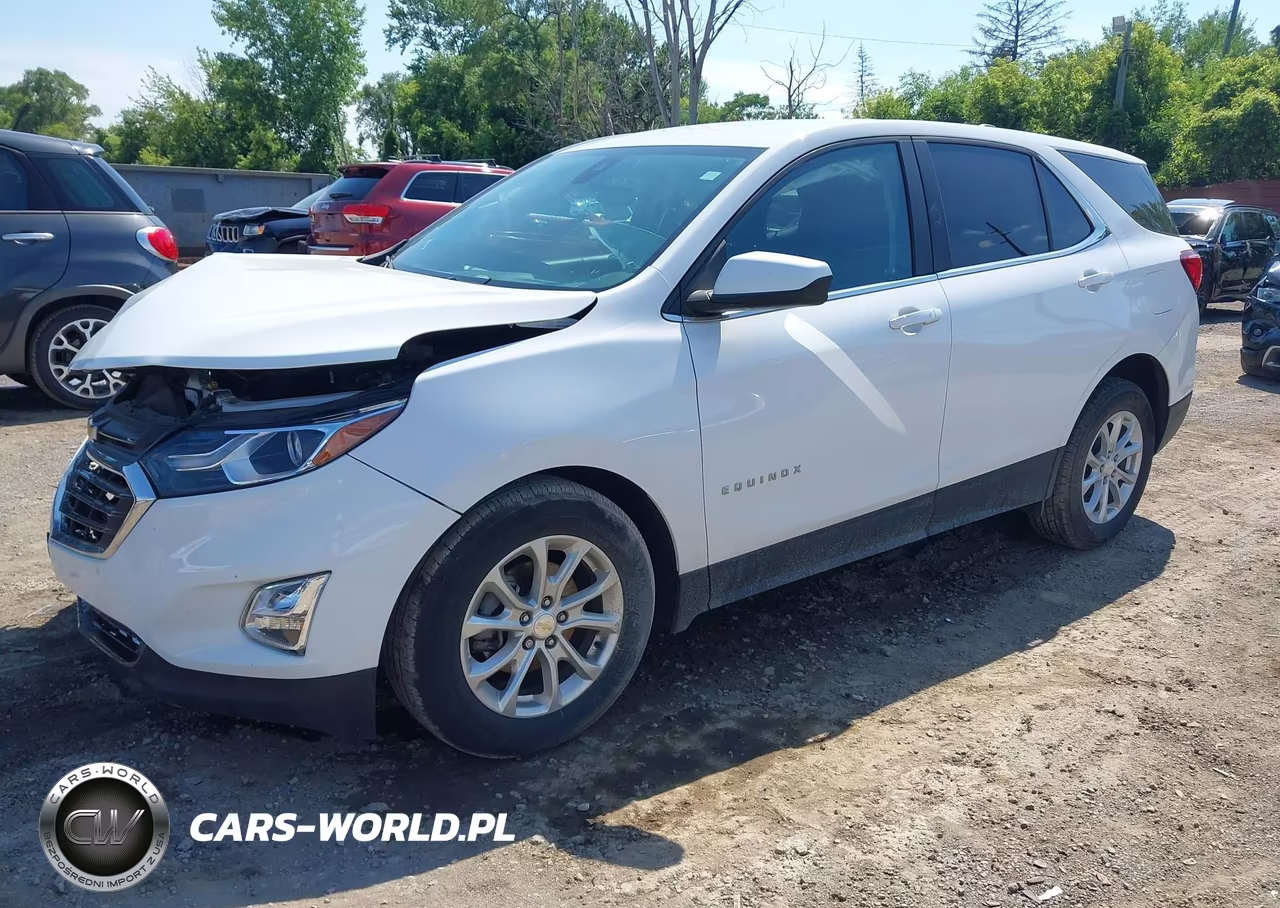 2021 Chevrolet Equinox Fwd Lt VIN:3GNAXKEV1ML351323 - 2
