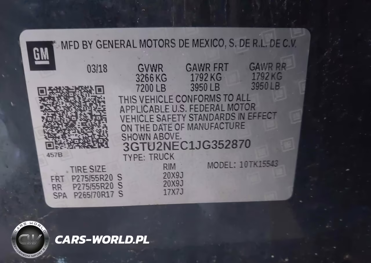 2018 GMC Sierra 1500 Slt VIN:3GTU2NEC1JG352870 - 9