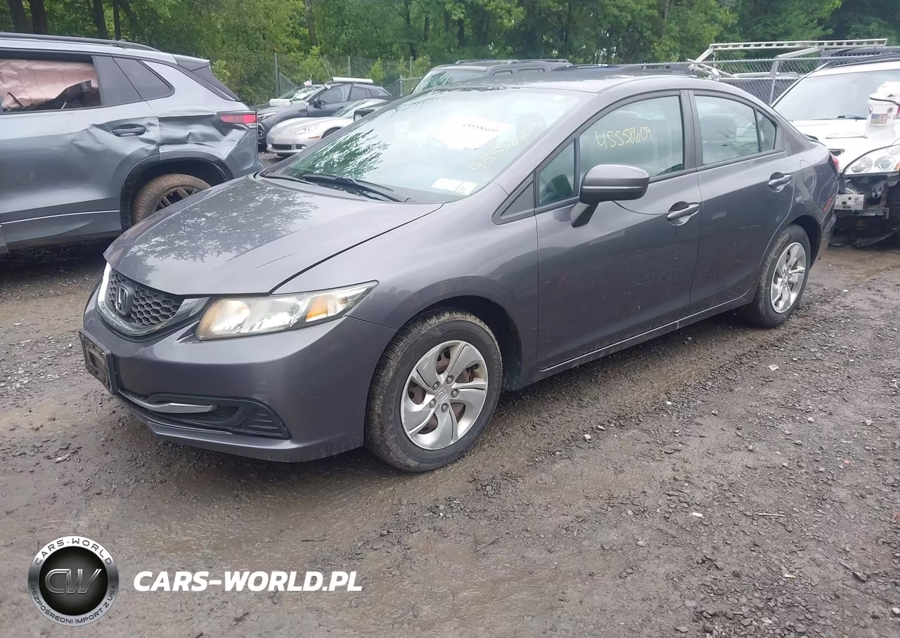 2014 Honda Civic Lx VIN:19XFB2F54EE224471 - 2