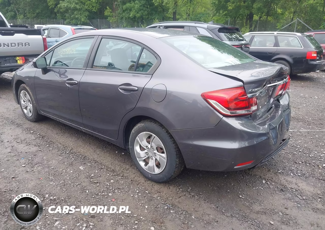 2014 Honda Civic Lx VIN:19XFB2F54EE224471 - 3