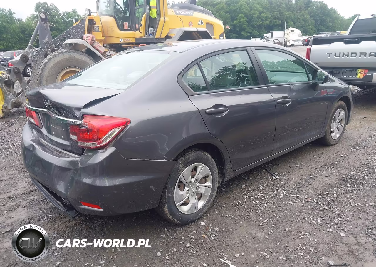 2014 Honda Civic Lx VIN:19XFB2F54EE224471 - 4