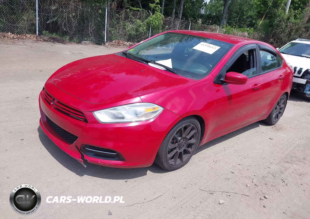 2013 Dodge Dart Aero VIN:1C3CDFAH8DD292072 - 2