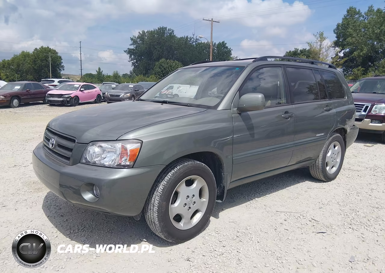 2007 Toyota Highlander Limited W-3Rd Row VIN:JTEDP21A670144397 - 2