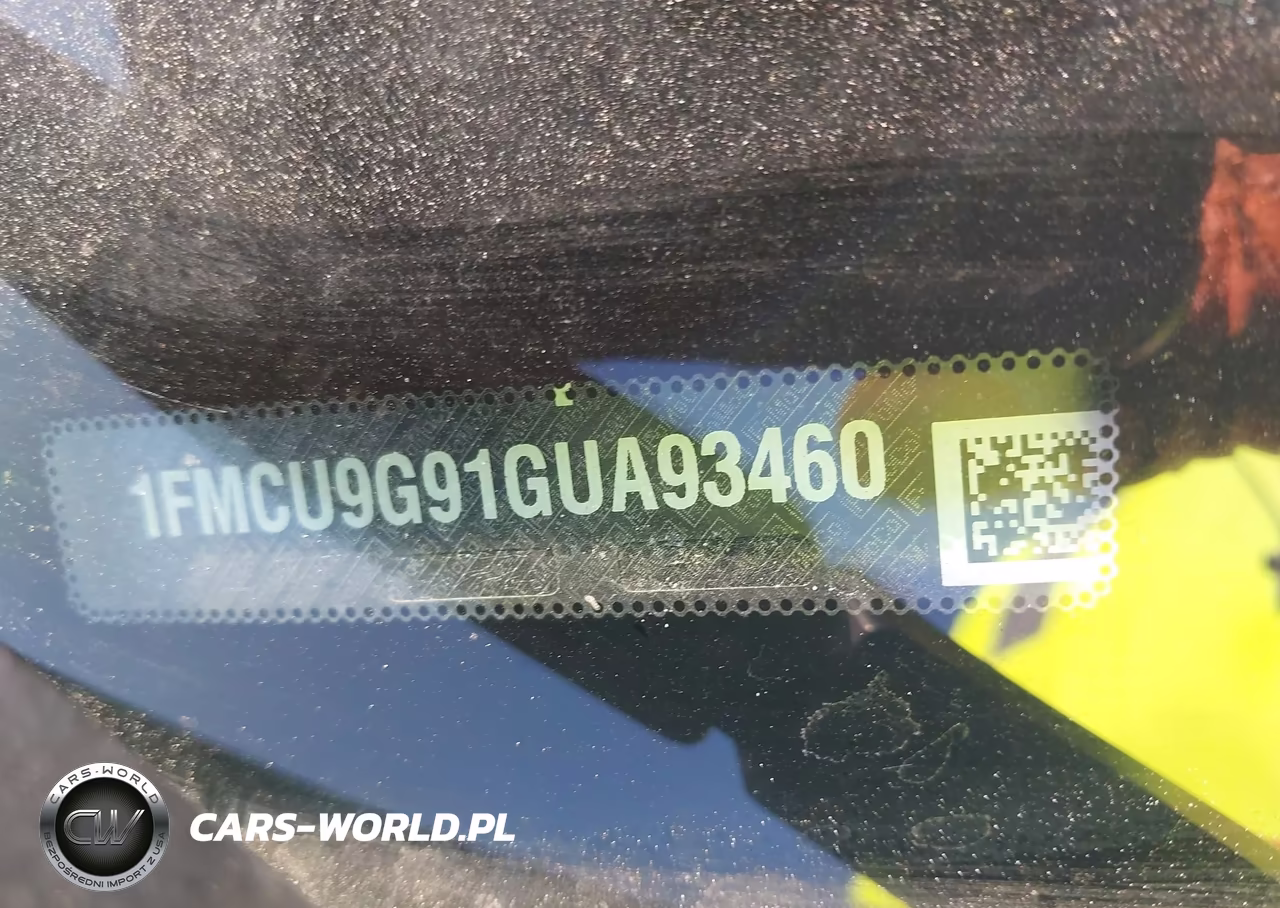 2016 Ford Escape Se VIN:1FMCU9G91GUA93460 - 9