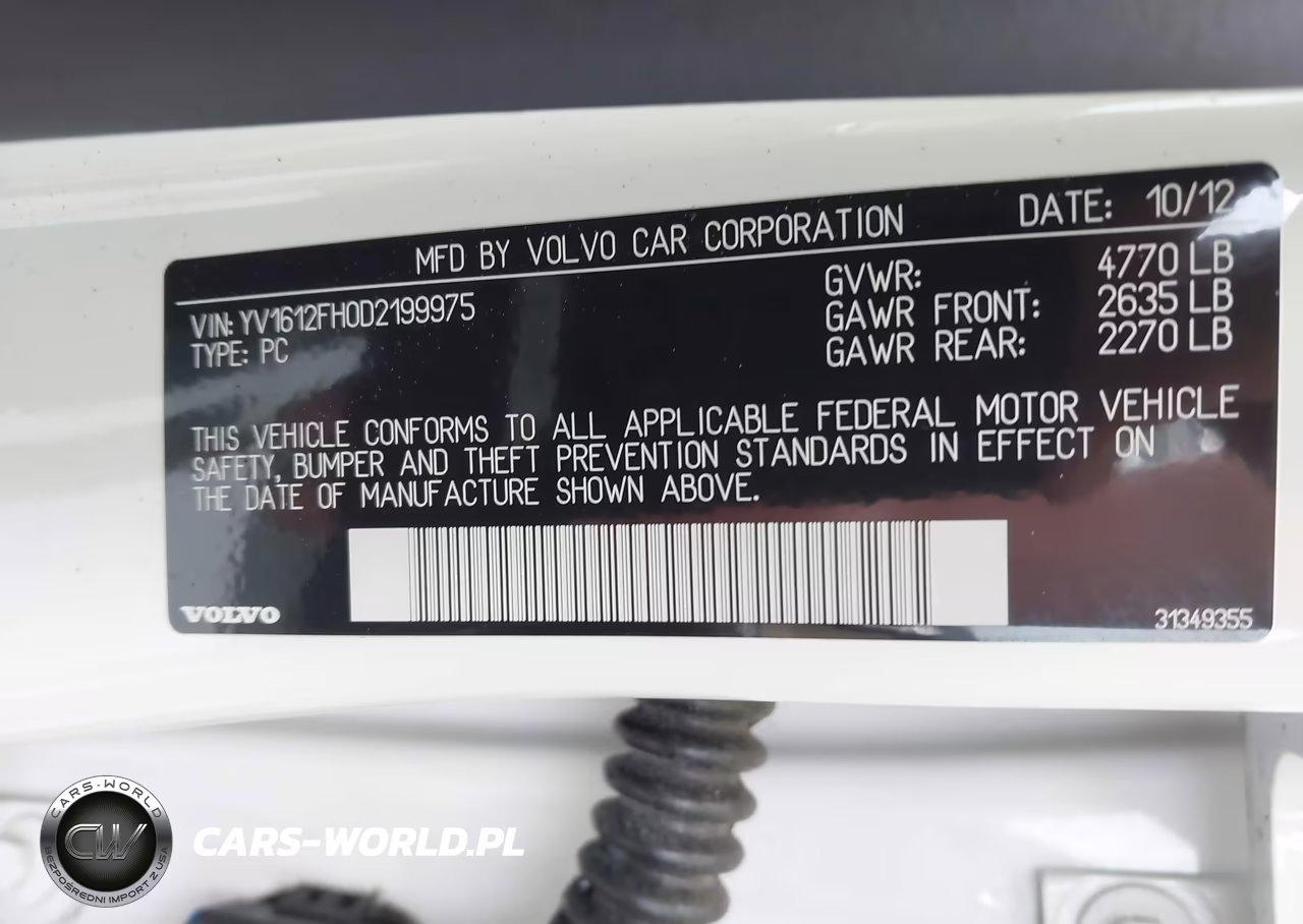 2013 Volvo S60 T5 VIN:YV1612FH0D2199975 - 9