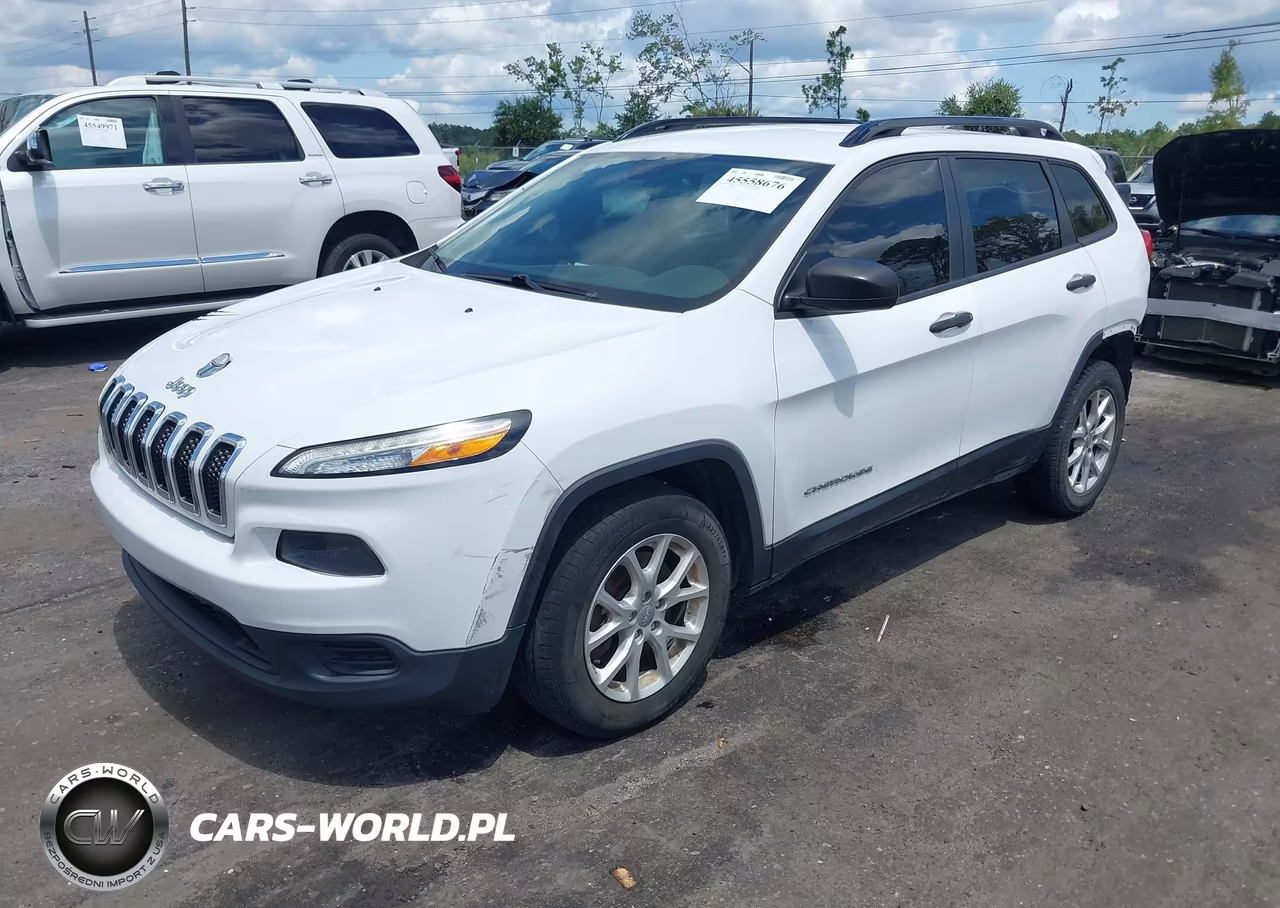 2016 Jeep Cherokee Sport VIN:1C4PJLAB2GW160966 - 2