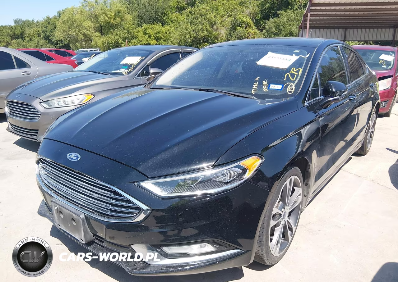 2017 Ford Fusion Platinum-Titanium VIN:3FA6P0K98HR170903 - 2