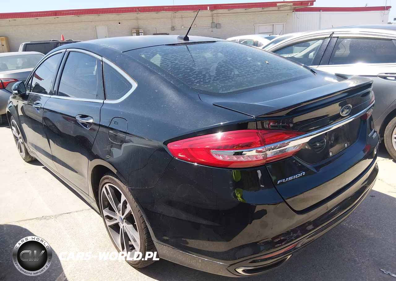 2017 Ford Fusion Platinum-Titanium VIN:3FA6P0K98HR170903 - 3