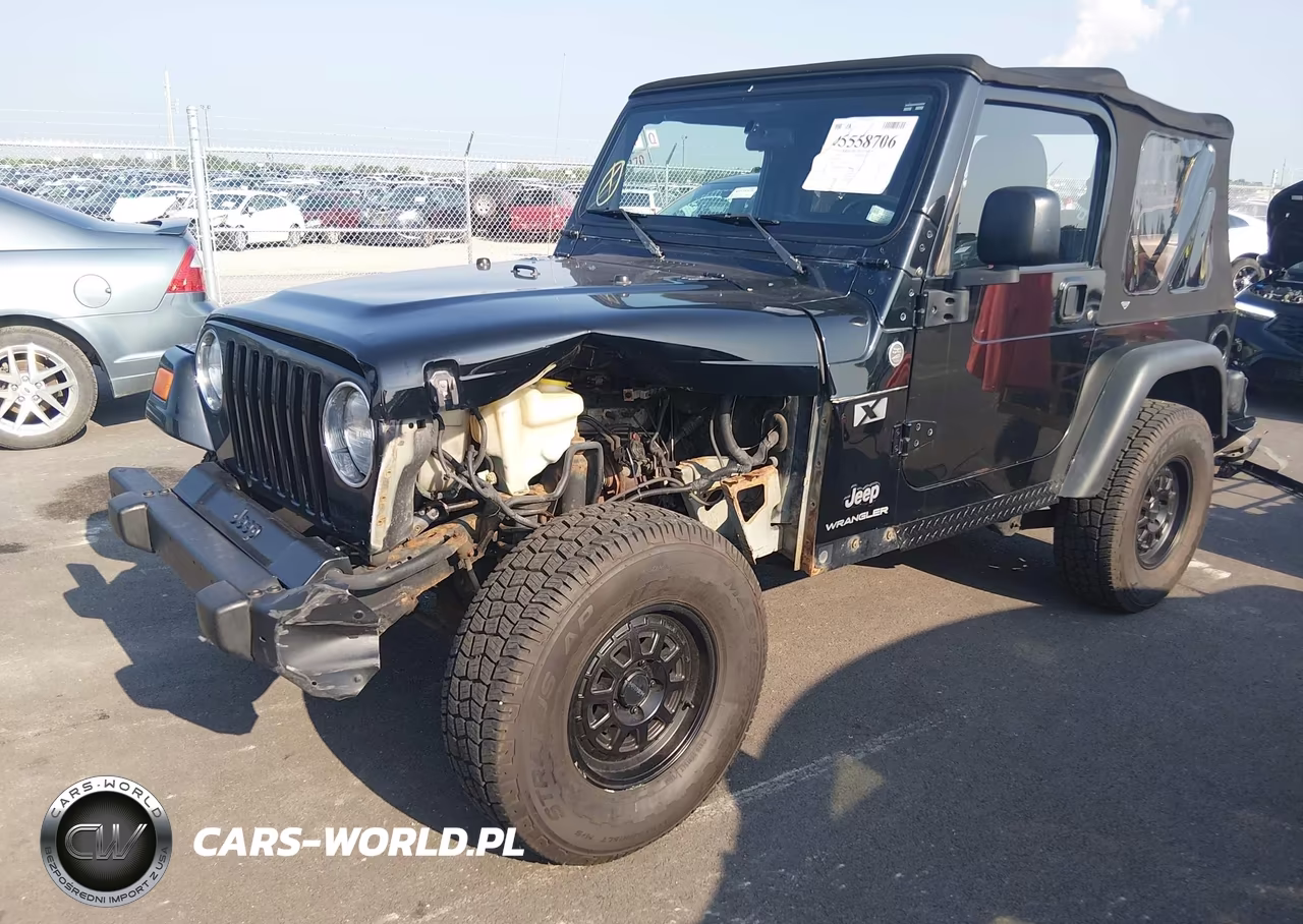 2006 Jeep Wrangler X VIN:1J4FA39S16P706711 - 2
