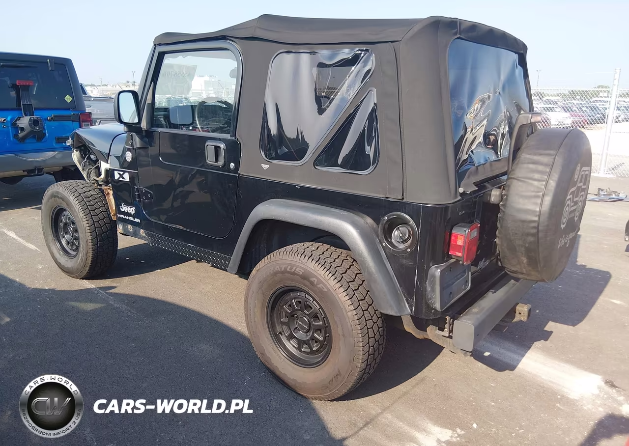 2006 Jeep Wrangler X VIN:1J4FA39S16P706711 - 3