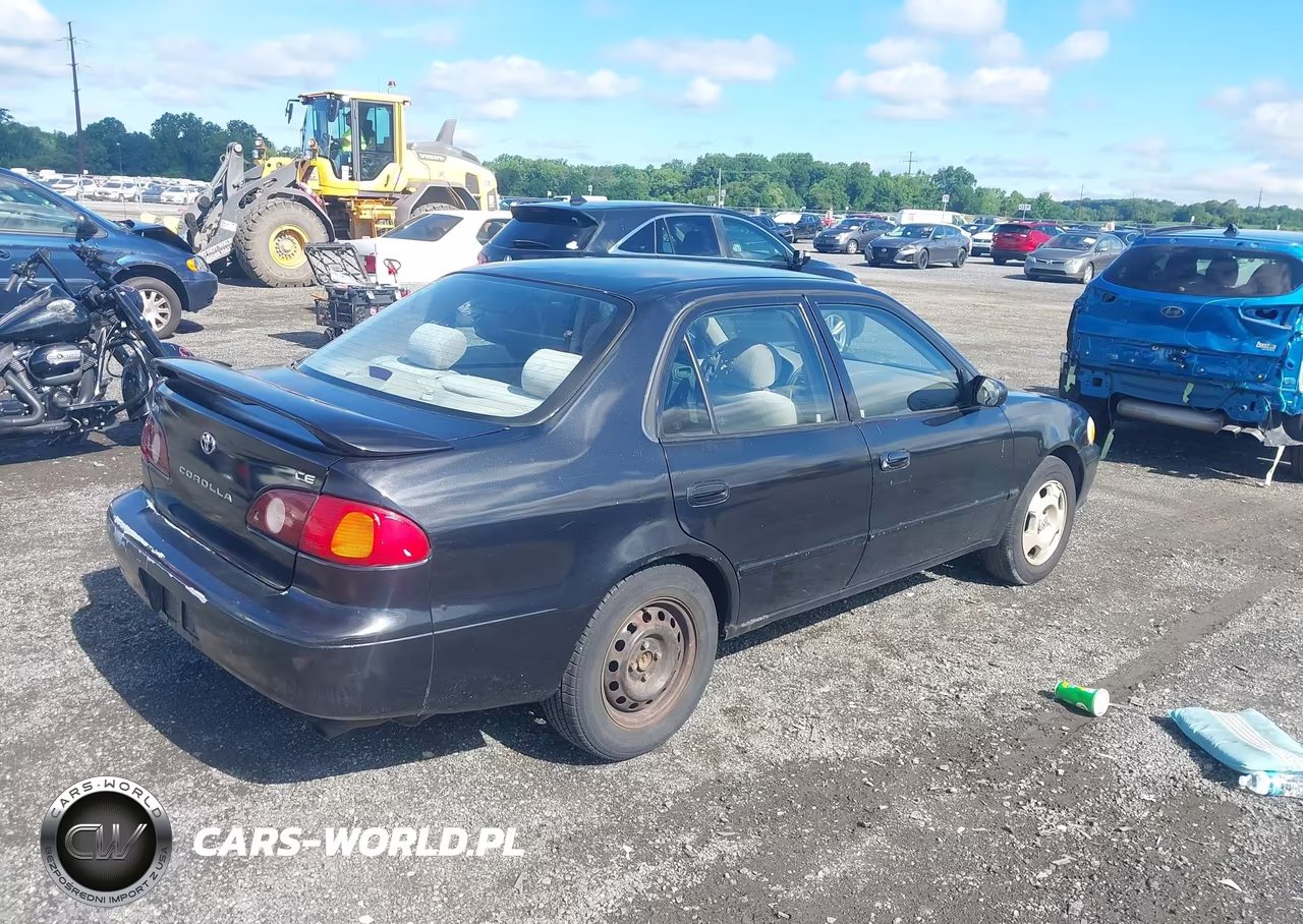 2001 Toyota Corolla Ce VIN:1NXBR12E01Z421753 - 4