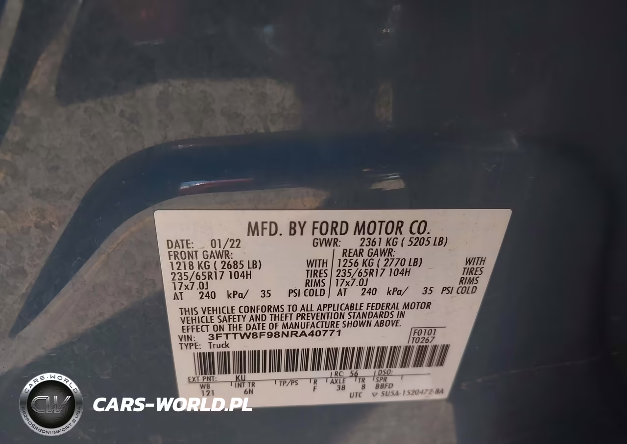 2022 Ford Maverick Lariat-Xl-Xlt VIN:3FTTW8F98NRA40771 - 9
