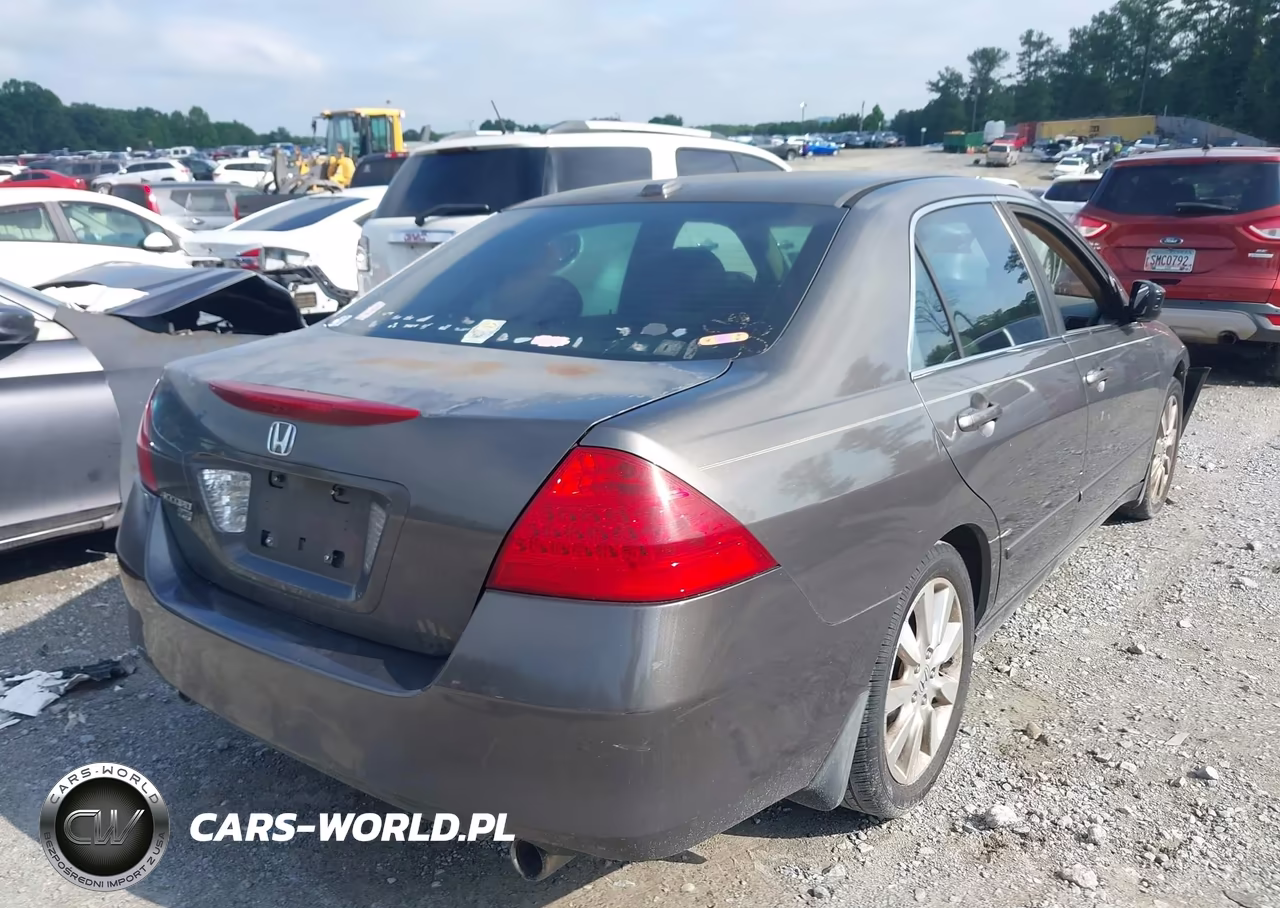 2007 Honda Accord 3.0 Ex VIN:1HGCM66547A046394 - 4