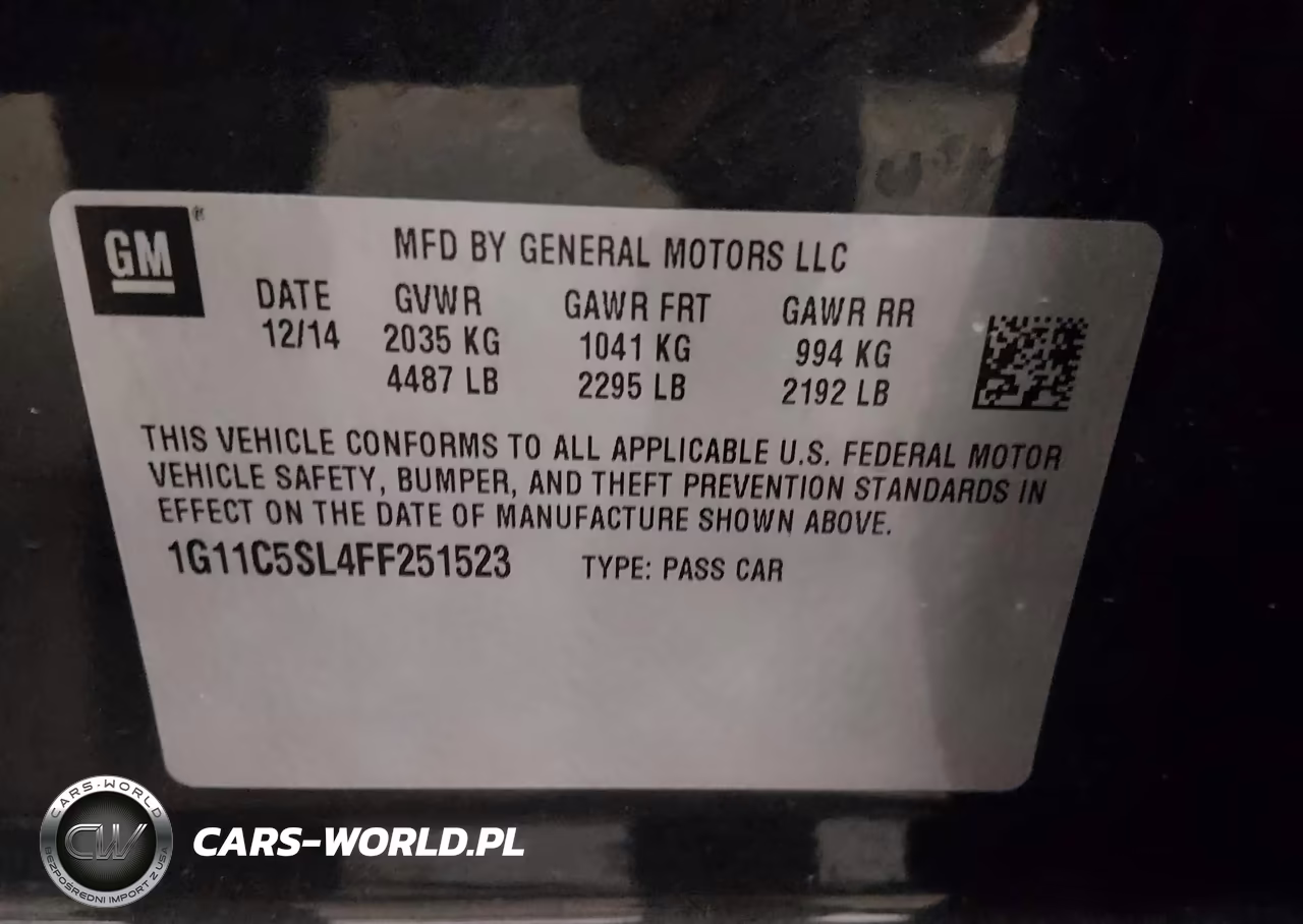 2015 Chevrolet Malibu 1Lt VIN:1G11C5SL4FF251523 - 9