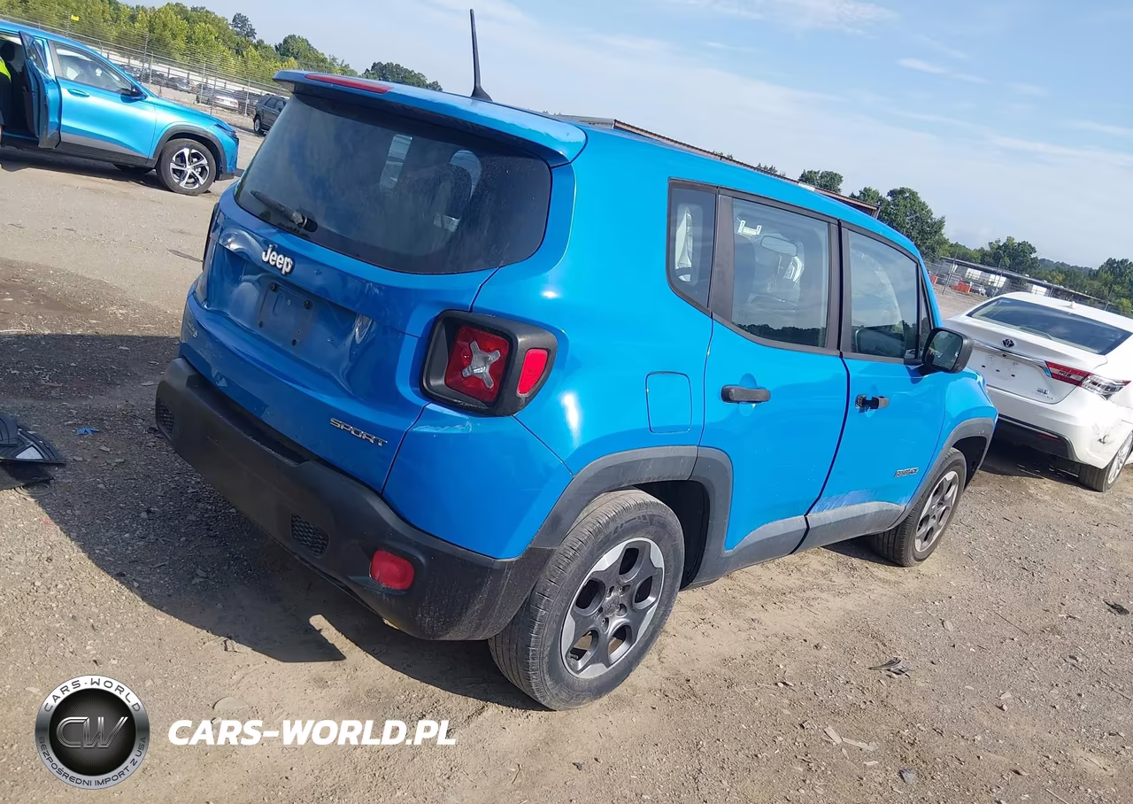 2015 Jeep Renegade Sport VIN:ZACCJAAT9FPB78985 - 4