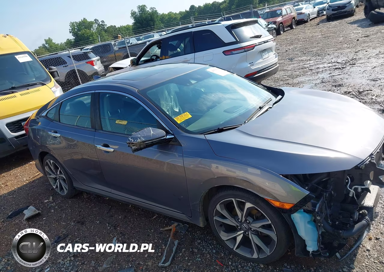 2019 Honda Civic Touring VIN:19XFC1F98KE007284 - 14