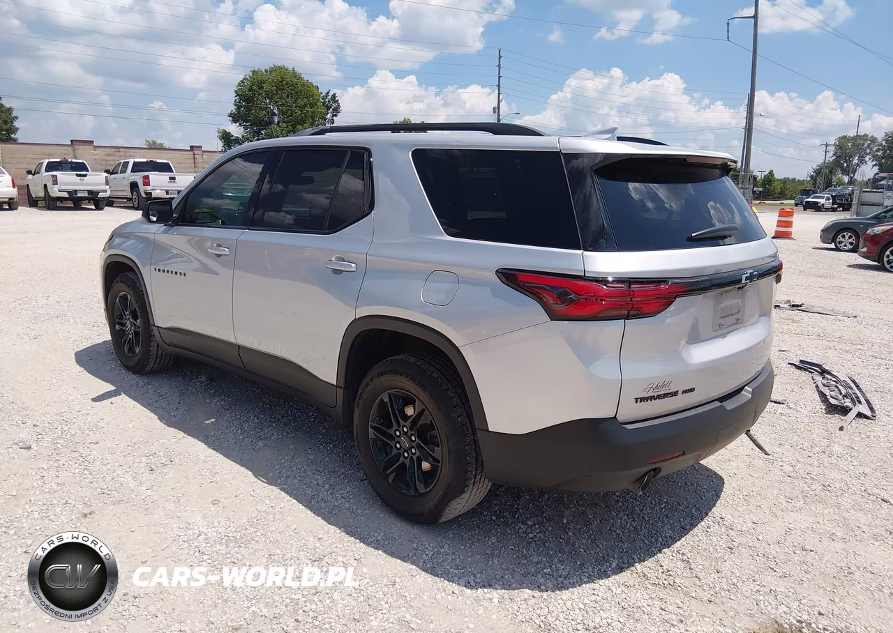 2022 Chevrolet Traverse Awd Ls VIN:1GNEVFKWXNJ114169 - 3