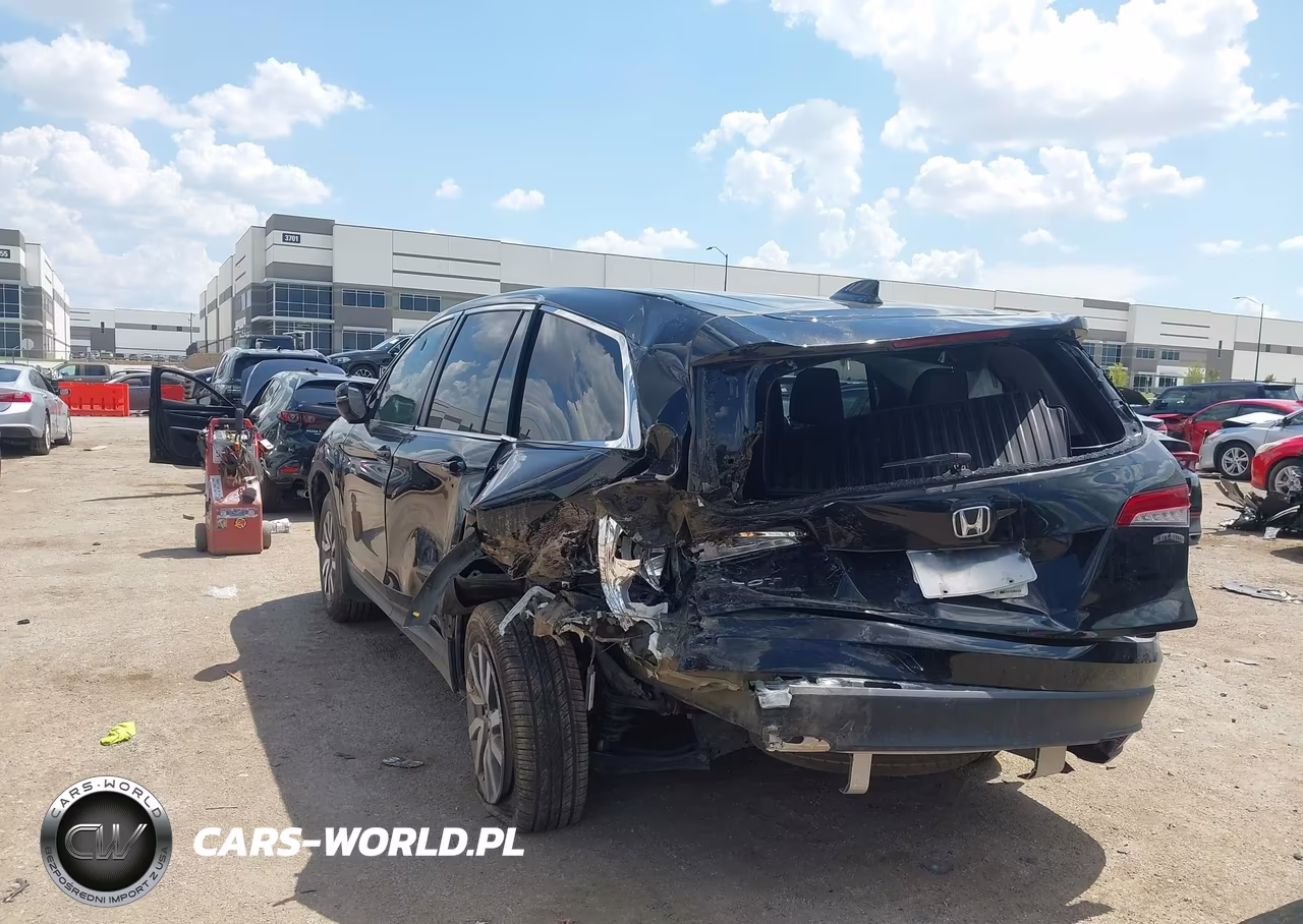 2021 Honda Pilot 2Wd Ex-L VIN:5FNYF5H50MB015068 - 3