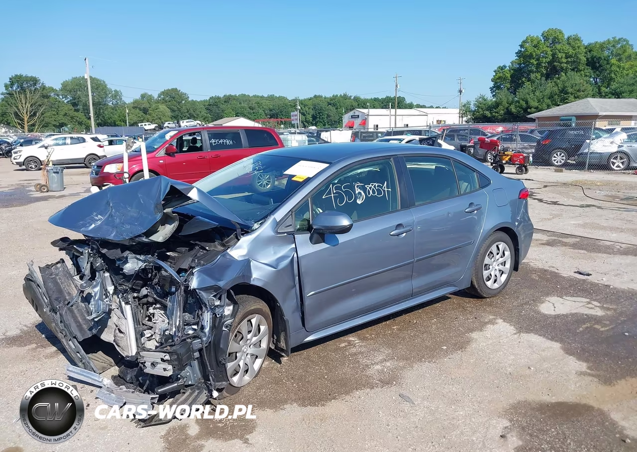 2021 Toyota Corolla Le VIN:JTDEPMAE3MJ145925 - 2