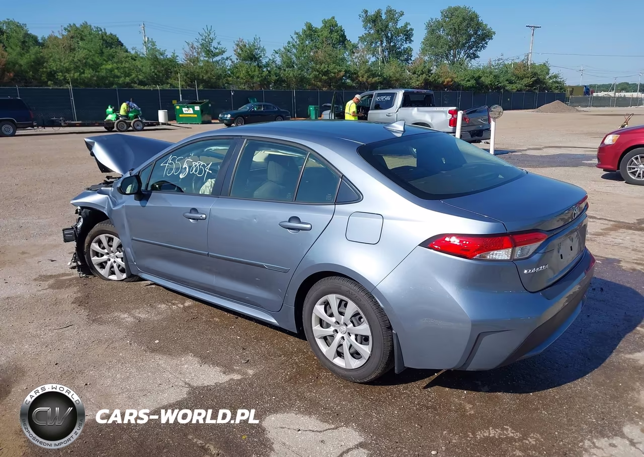 2021 Toyota Corolla Le VIN:JTDEPMAE3MJ145925 - 3