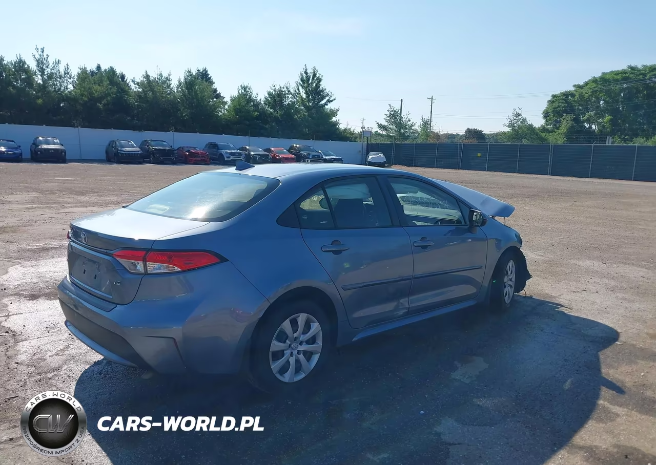 2021 Toyota Corolla Le VIN:JTDEPMAE3MJ145925 - 4