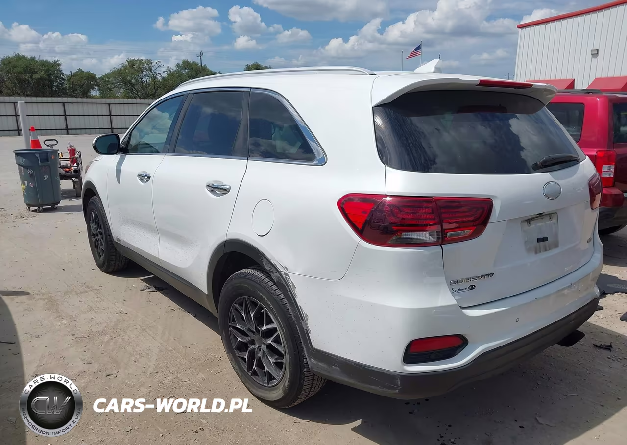 2019 Kia Sorento 2.4L Lx VIN:5XYPGDA30KG574475 - 3