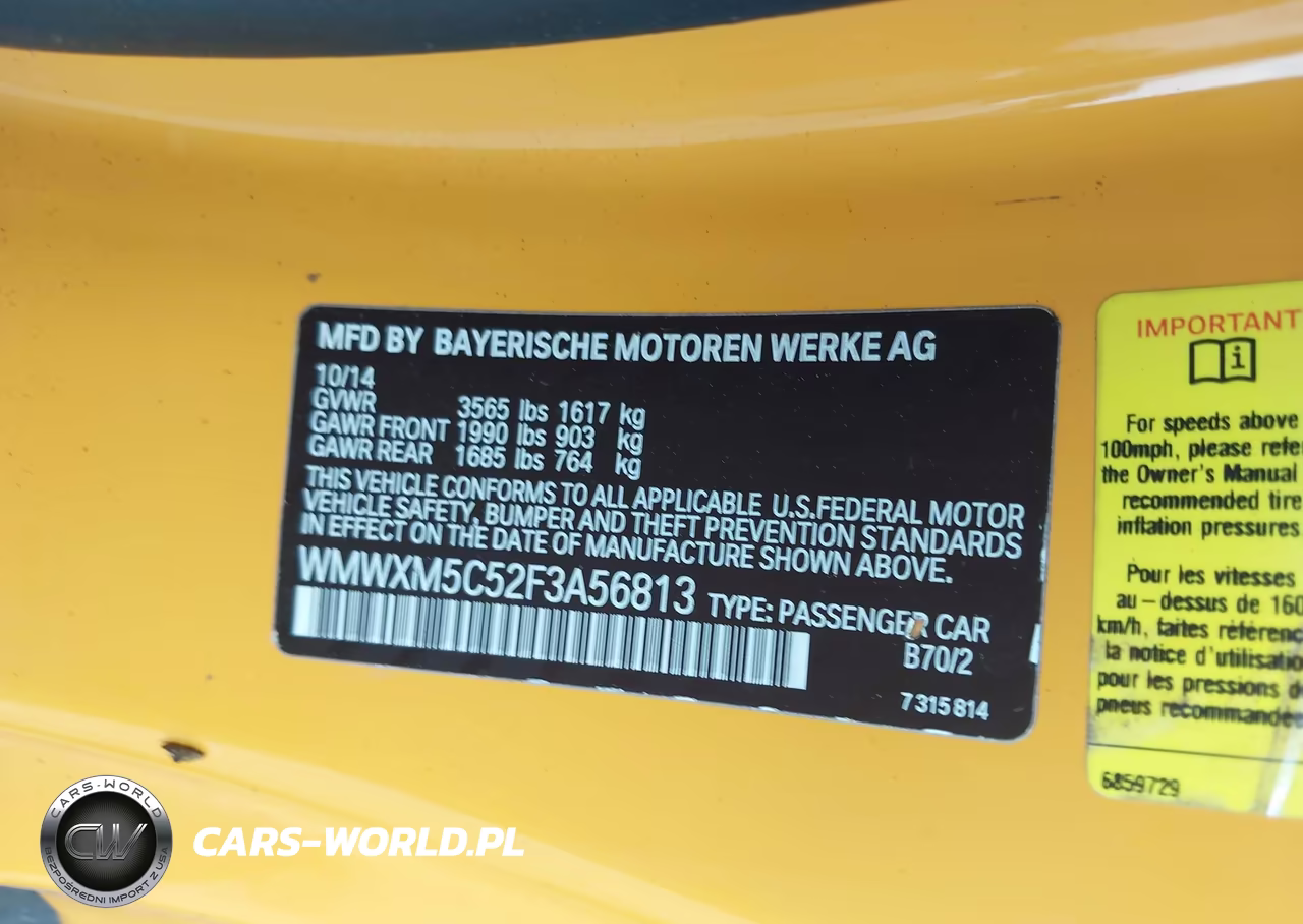2015 Mini Hardtop Cooper VIN:WMWXM5C52F3A56813 - 9