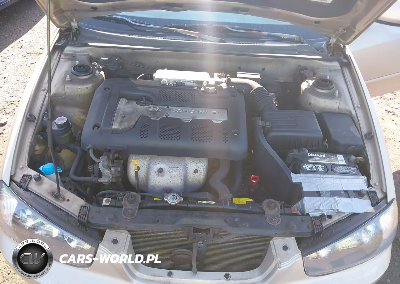2002 Hyundai Elantra Gls VIN:KMHDN45D92U450873 - 10
