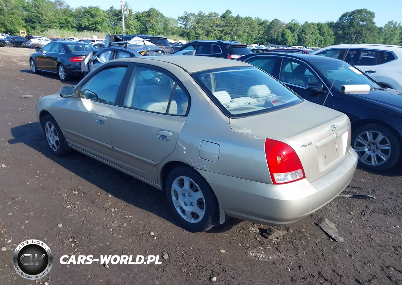 2002 Hyundai Elantra Gls VIN:KMHDN45D92U450873 - 3