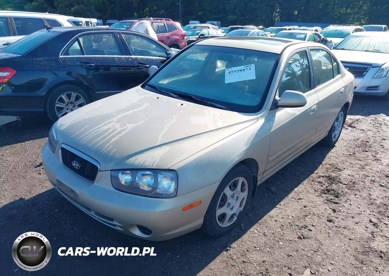 2002 Hyundai Elantra Gls VIN:KMHDN45D92U450873 - 6