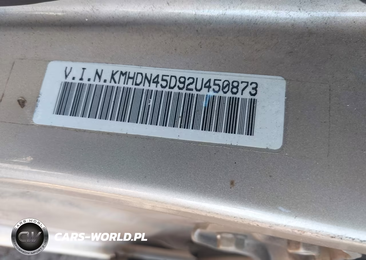 2002 Hyundai Elantra Gls VIN:KMHDN45D92U450873 - 9